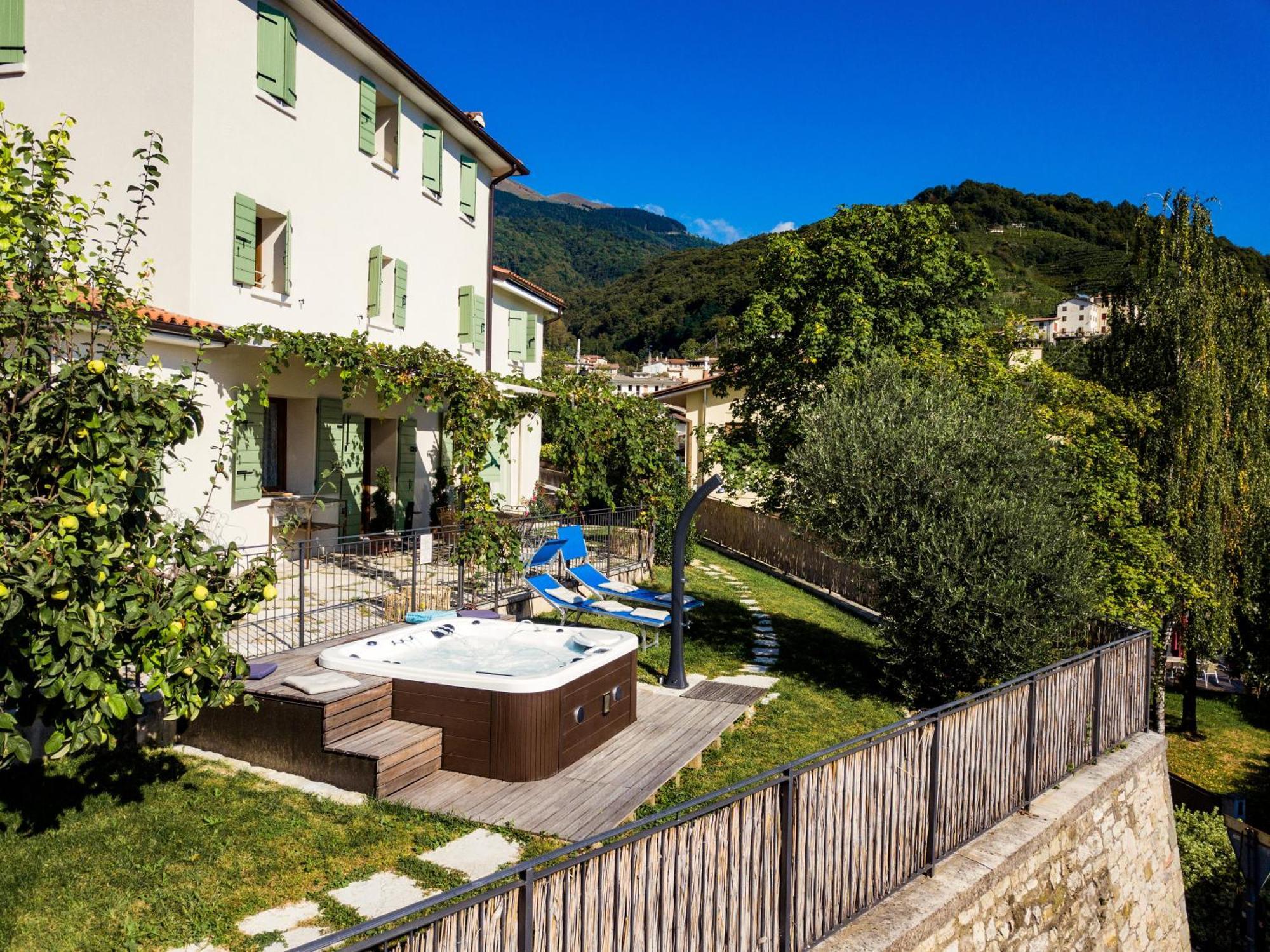 Ca'Lisel Villa Valdobbiadene Bagian luar foto